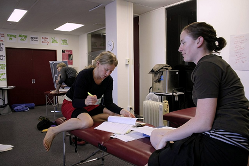 Massage School Desks Are Actually Massage Tables!