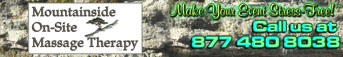 Mobile Massage For Parties and Events in New Jersey by Mountainside On-Site Massage Therapy